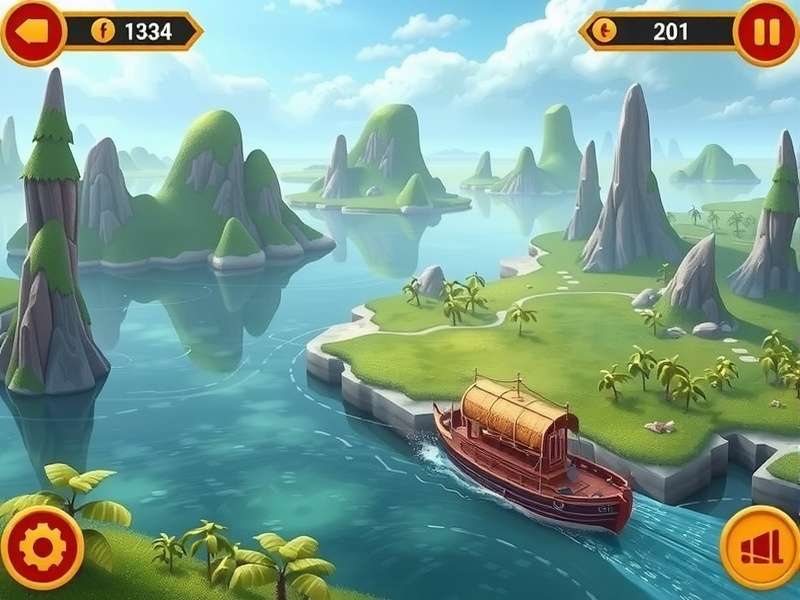 Krishna River Flier Game Screenshot